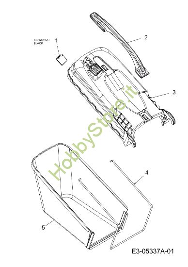 Picture of Sacco raccoglierba G 55 VBX 4-IN-1 Cat. 2010 Rasaerba