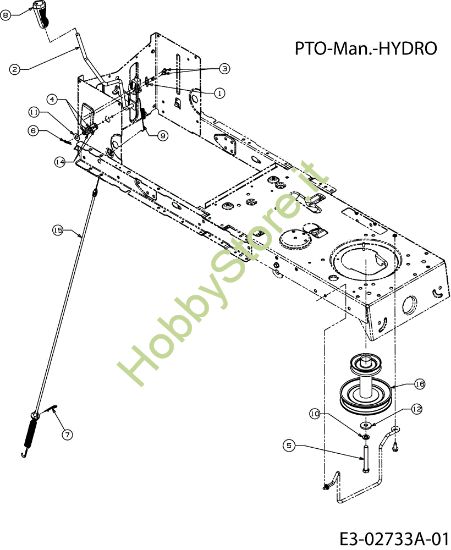Picture of Leve POLO 108/17,5 H Trattorino