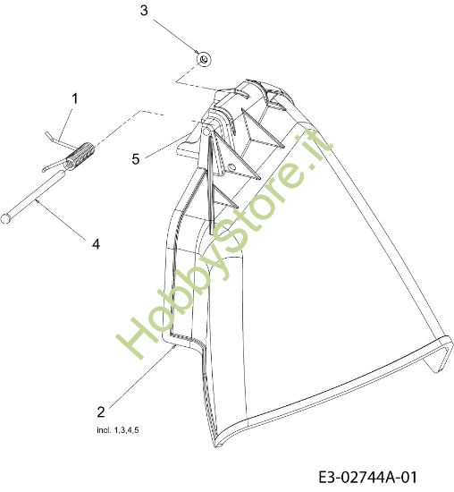 Picture of Deflettore POLO 108/17,5 H Trattorino
