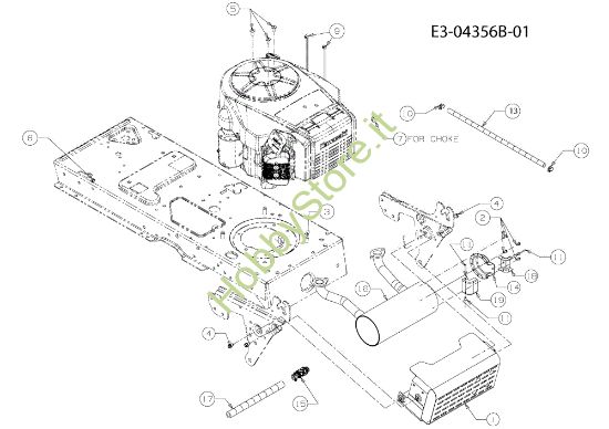 Picture of Motore KROSSER 92/16 H Cat. 2010 Trattorino
