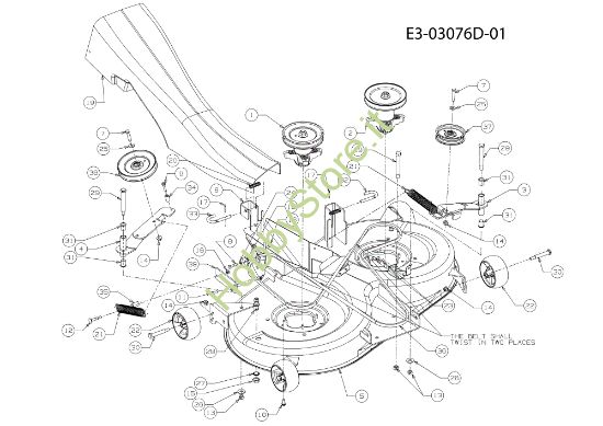 Picture of Piatto di taglio KROSSER 105/17,5 H Cat. 2010 Trattorino