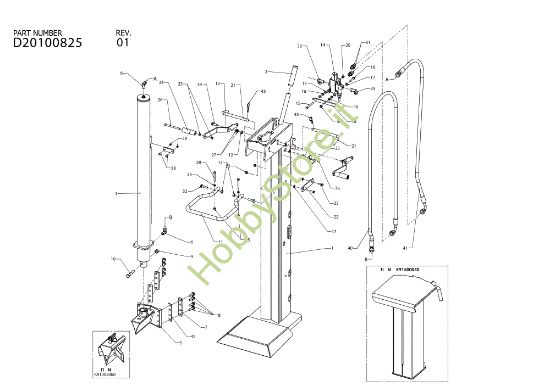 Picture of Gruppo trave SPL 910 T Spaccalegna