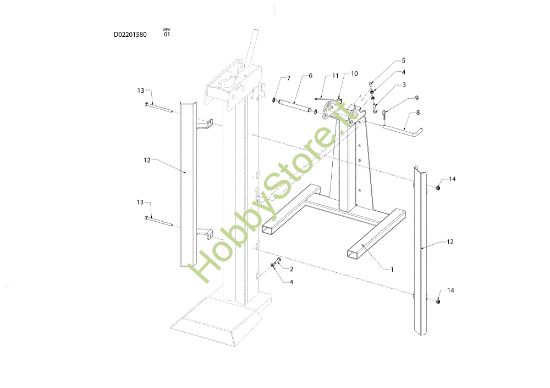 Picture of Accessori SPL 910 T Spaccalegna