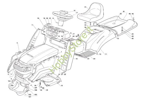 Picture of Carrozzeria OM 102C/18,5H Cat.2010 Trattorino