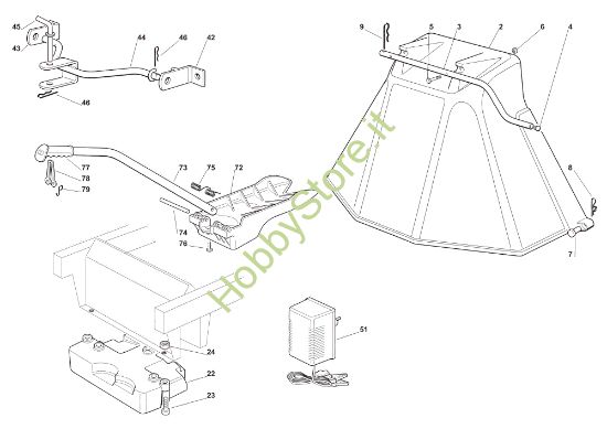 Picture of Accessori a richiesta OM 102C/18,5H Cat.2010 Trattorino