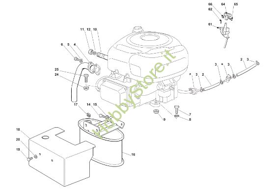 Picture of Motore OM 93C/13,5M Cat.2010 Trattorino