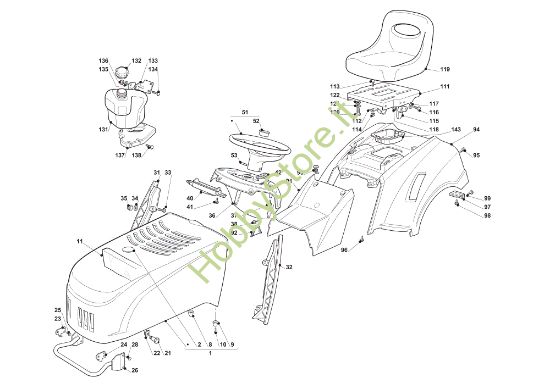 Picture of Carrozzeria OM 91C/11,5M France Cat.2010 Trattorino (solo per il mercato francese)