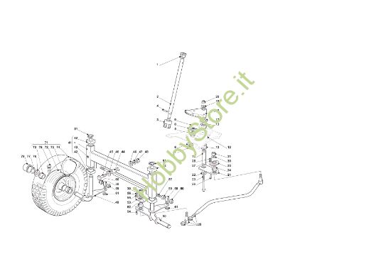 Picture of Sterzo OM 91C/11,5M France Cat.2010 Trattorino (solo per il mercato francese)