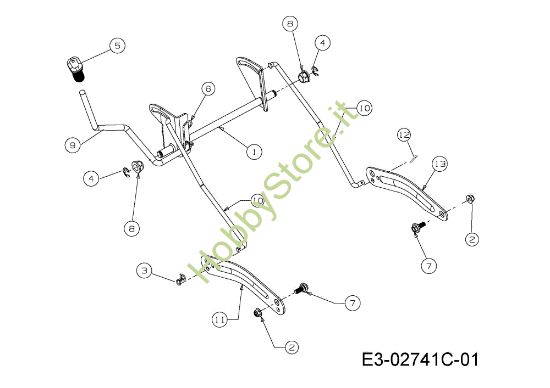 Picture of Sollevamento piatto di taglio TORNADO 108/18,5 H Cat.2010 Trattorino