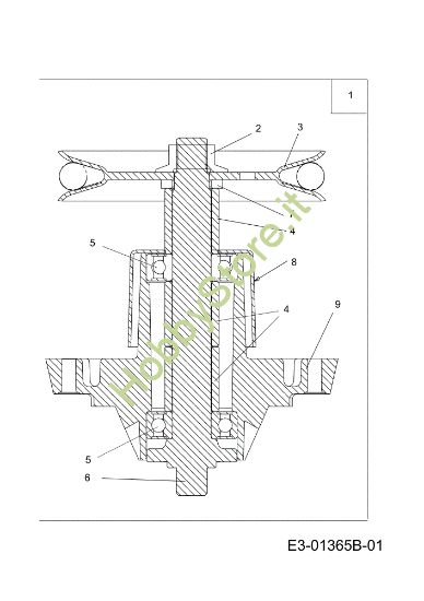 Picture of Supporto lame (2/2) KROSSER 92/13,5 T Cat.2010 Trattorino