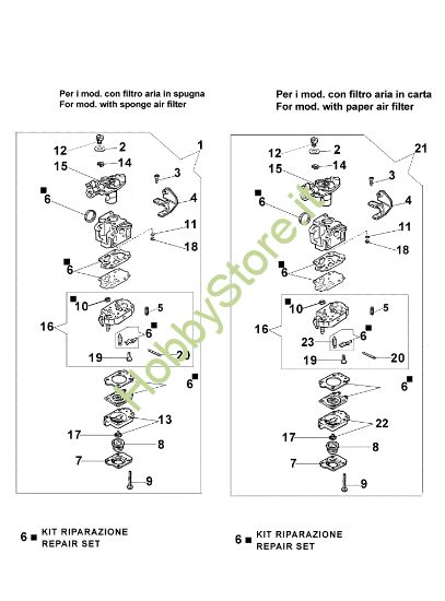 Picture of Carburatore 446 BP Decespugliatore