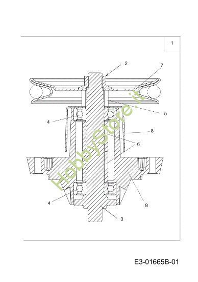 Picture of Supporto lame (1/2) KROSSER 92/15,5 AM Cat.2010 Trattorino