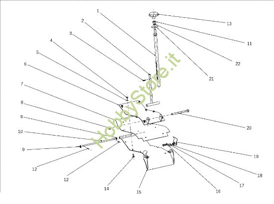 Picture of Piatto di taglio (3/3) OM 106J/18H Cat.2010 Trattorino