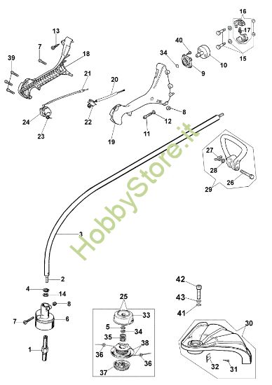 Picture of Trasmissione 725 B Decespugliatore