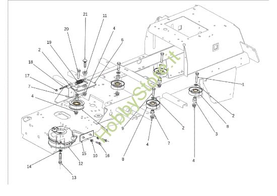 Picture of Puleggia frizione OM 106J/24H Cat.2010 Trattorino