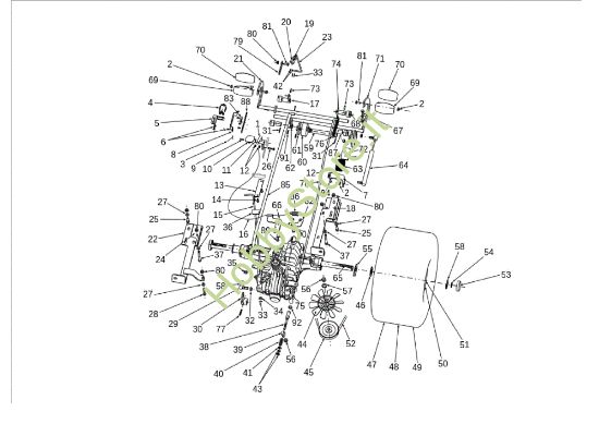 Picture of Trasmissione OM 106J/24H Cat.2010 Trattorino