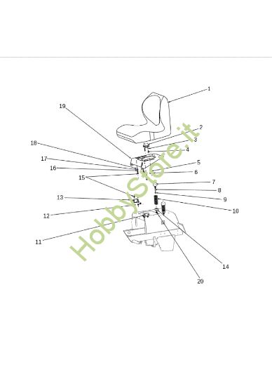 Picture of Cofano (2/3) OM 106J/24H Cat.2010 Trattorino