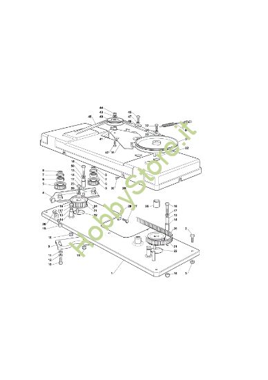 Picture of Piatto di taglio (1) OM 101C/16K H Cat.2011 Trattorino