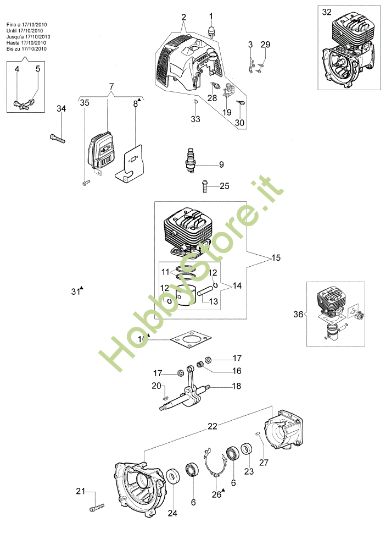 Picture of Motore BC 280 H Tagliasiepi