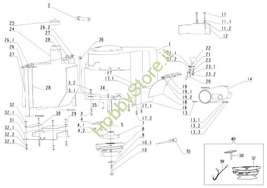 Picture of Motore APACHE 92 EVO Cat.2011 Trattorino
