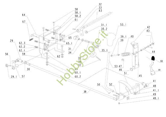 Picture of Trasmissione (2/2) APACHE 92 EVO Cat.2011 Trattorino