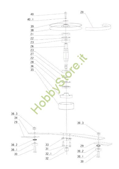 Picture of Piatto di taglio (2/2) APACHE 92 EVO Cat.2011 Trattorino