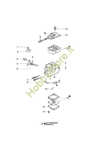 Picture of Carburatore OM 43 Decespugliatore