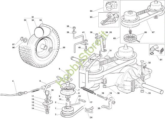 Picture of Trasmissione OM 63C/6,5V Cat.2011 Trattorino