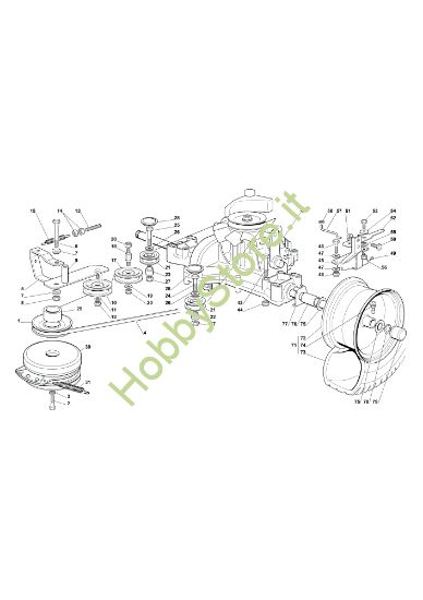 Picture of Trasmissione OM 102C/18,5H Cat.2011 Trattorino