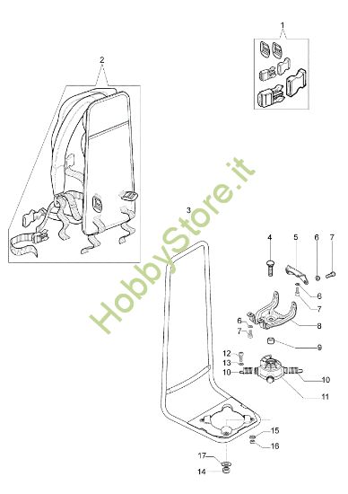 Picture of Telaio SPARTA 440 BP (Euro2) Decespugliatore