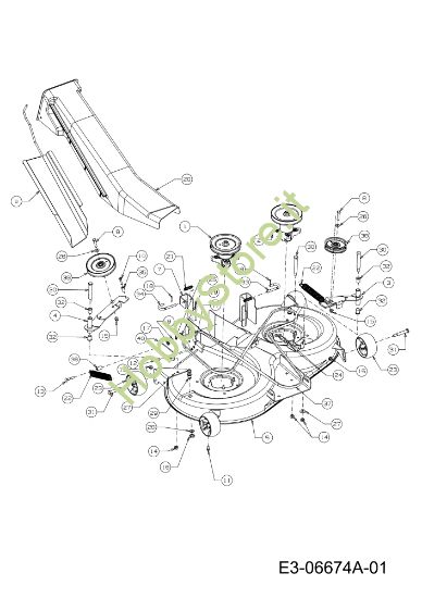 Picture of Piatto di taglio (13BF49KN636) KROSSER 105/22 H Cat. 2011 (13XXXXXX636) Trattorino