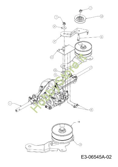 Picture of Trasmissione (2/2) TORNADO 95/11,5 T Cat.2011 Trattorino