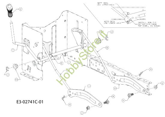 Picture of Sollevamento piatto di taglio TORNADO 95/11,5 T Cat.2011 Trattorino