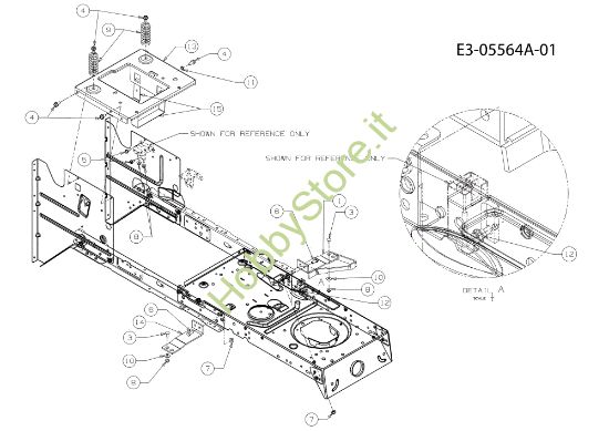 Picture of Telaio KROSSER 92/15,5 H Cat.2011 Trattorino