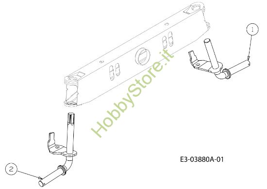 Picture of Assale anteriore (2/2) KROSSER 92/15,5 H Cat.2011 Trattorino