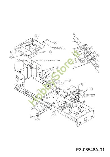 Picture of Telaio TORNADO 108/15,5 T Cat.2011 Trattorino