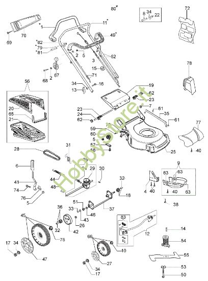 Picture of Esploso G 48 TH ALLROAD Rasaerba