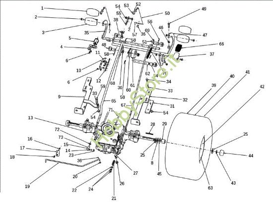 Picture of Trasmissione OM 106J/17,5H Cat.2011 Trattorino