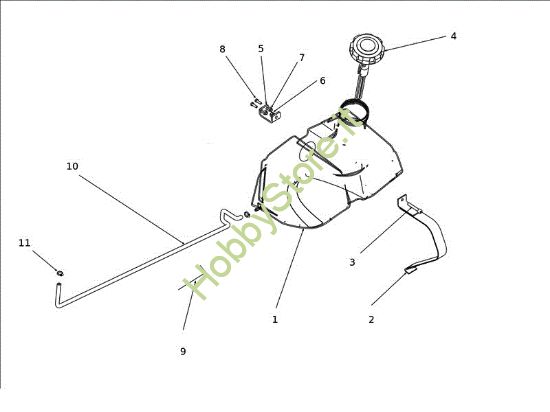 Picture of Serbatoio OM 124J/22 H Cat.2011 Trattorino