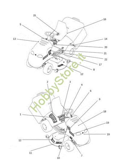 Picture of Etichette OM 124J/22 H Cat.2011 Trattorino