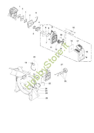 Picture of Filtro aria BV 270 BP Soffiatore