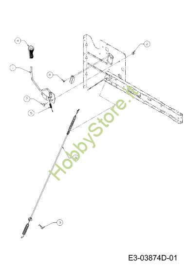 Picture of Leva innesto lame KROSSER 80/12,5 T Cat.2012 Trattorino
