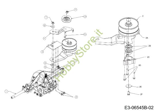 Picture of Trasmissione (2/3) TORNADO 108/15,5 T Cat.2012 Trattorino