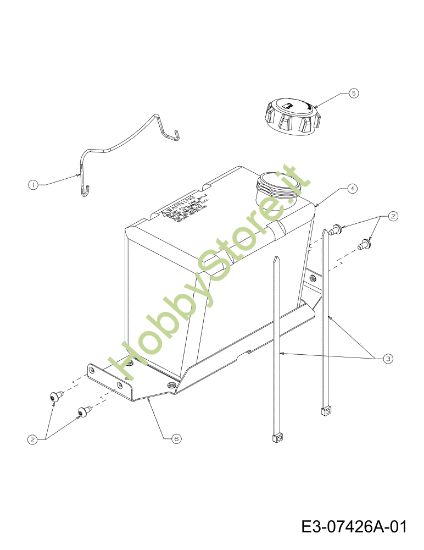 Picture of Serbatoio TORNADO 108/18,5 H Cat.2012 Trattorino