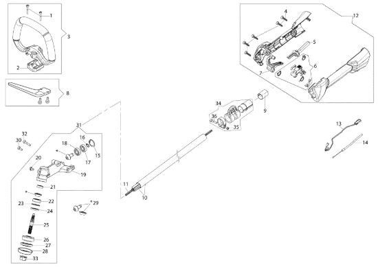 Picture of Trasmissione BC 240 S (EURO 2) Decespugliatore