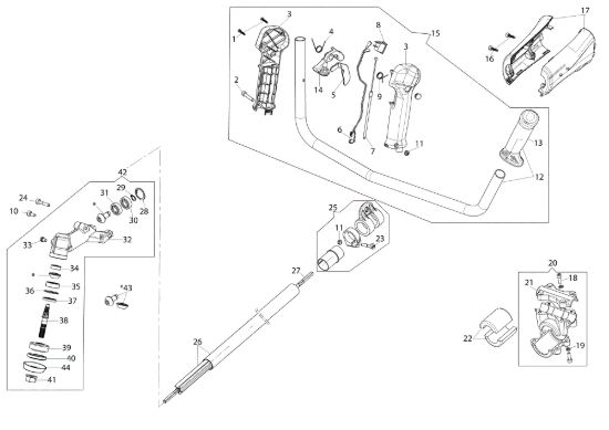 Picture of Trasmissione BC 22 T (EURO 1) Decespugliatore