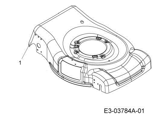 Picture of Carcassa G 55 VBX 4-IN-1 Cat. 2013 Rasaerba