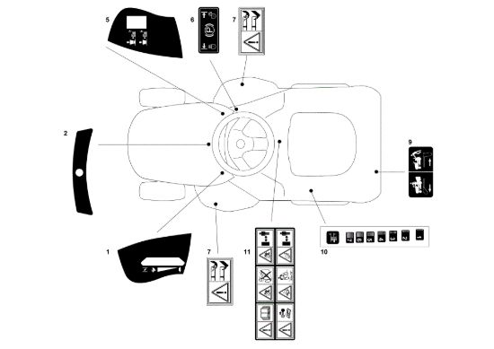 Picture of Etichette (1/2) OM 101C/16K H Cat.2013 Trattorino