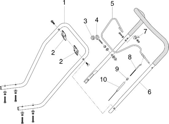 Picture of Manubrio e comandi ARTIK 52 Turboneve