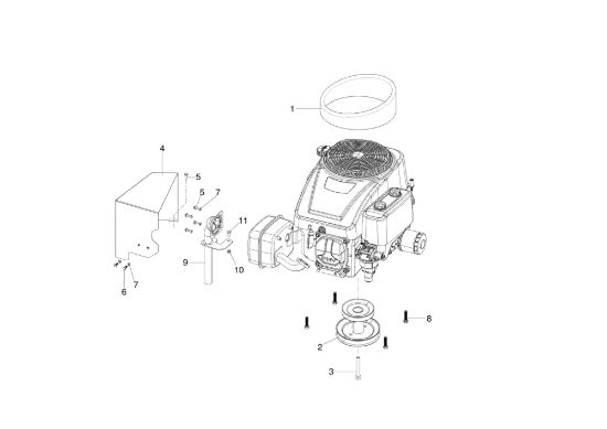 Picture of Motore MISTRAL 72/12,5 K H (3in1) Trattorino